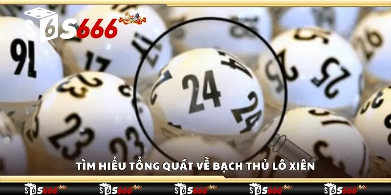 Tìm hiểu tổng quát về bạch thủ lô xiên