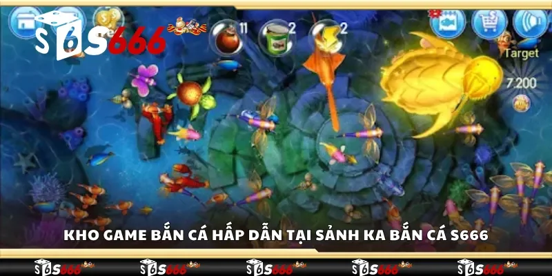 Các game bắn cá hấp dẫn tại sảnh KA bắn cá S666