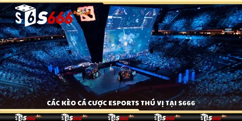 Các kèo cá cược eSports thú vị tại S666