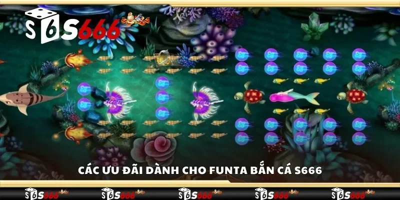 Các ưu đãi dành cho FunTa bắn cá S666