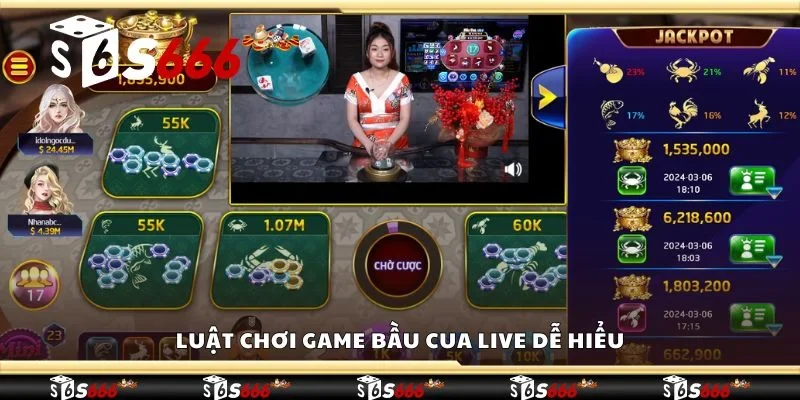 Luật chơi game bầu cua live dễ hiểu