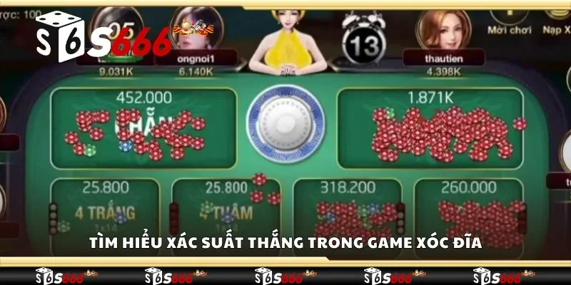 Tìm hiểu xác suất thắng trong game xóc đĩa